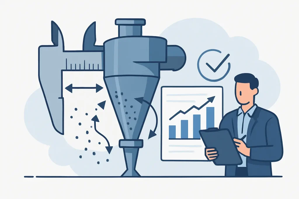 Cyclone Separator Sizing That Holds Up in Audits