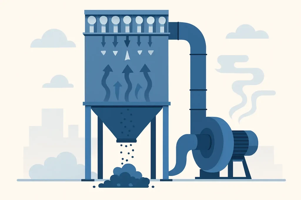 How Pulse-Jet Dust Collectors Actually Work