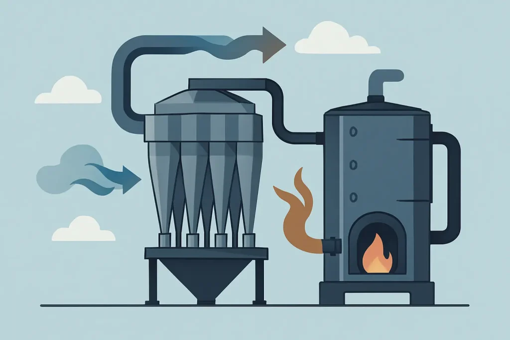 Multicyclone Dust Collectors for Boilers