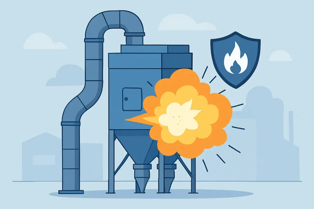 NFPA Dust Collector Explosion Protection, Explained