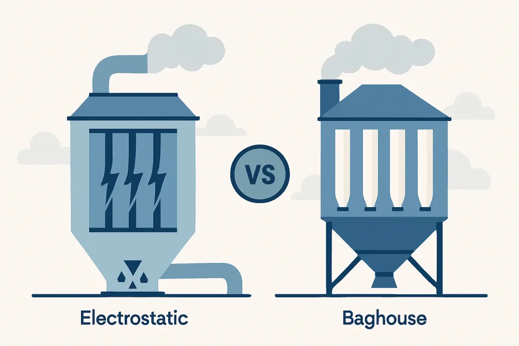 Electrostatic Precipitator vs Baghouse