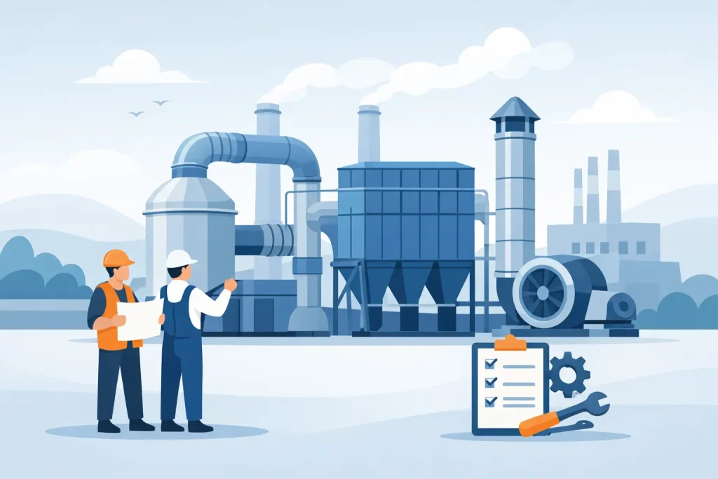 What a Turnkey Air Pollution Control Installation Includes