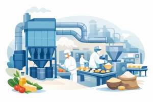 Industrial Dust Collector for Food Processing