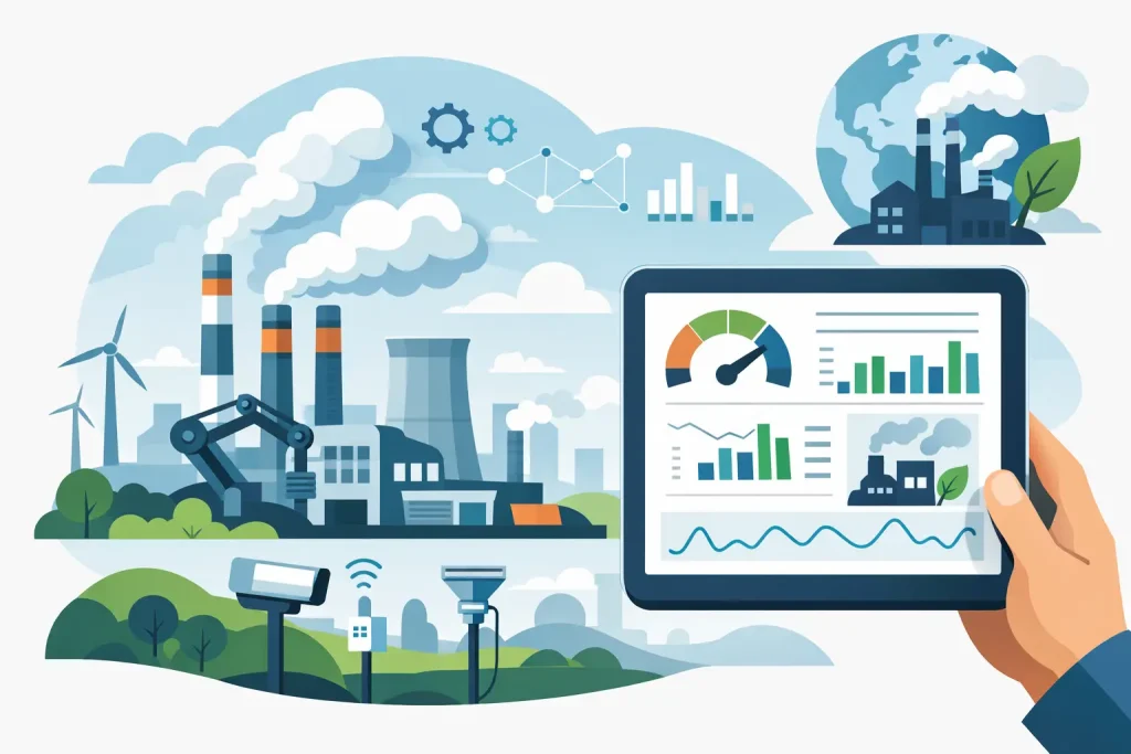 Industry 4.0 Emissions Compliance Monitoring