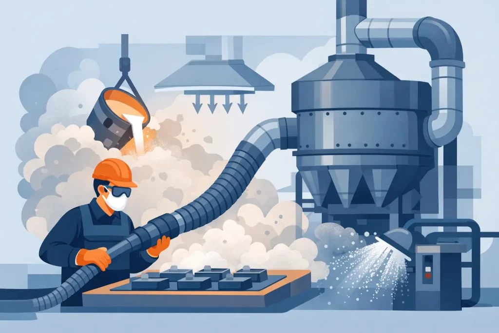 Best Dust Control Methods for Foundries