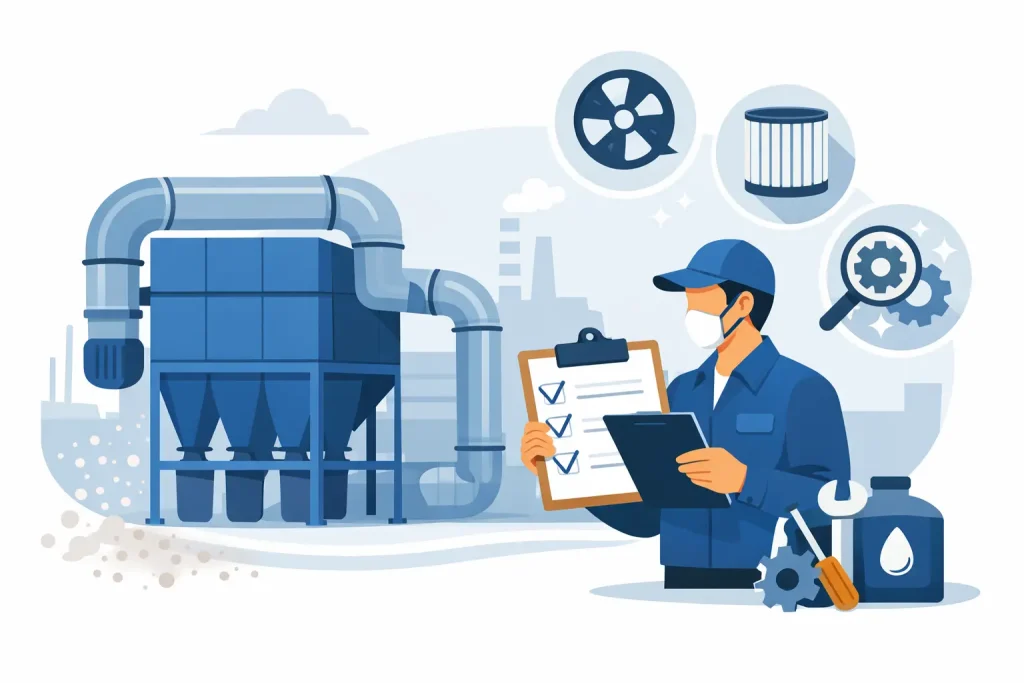 Dust Collector Preventive Maintenance Checklist
