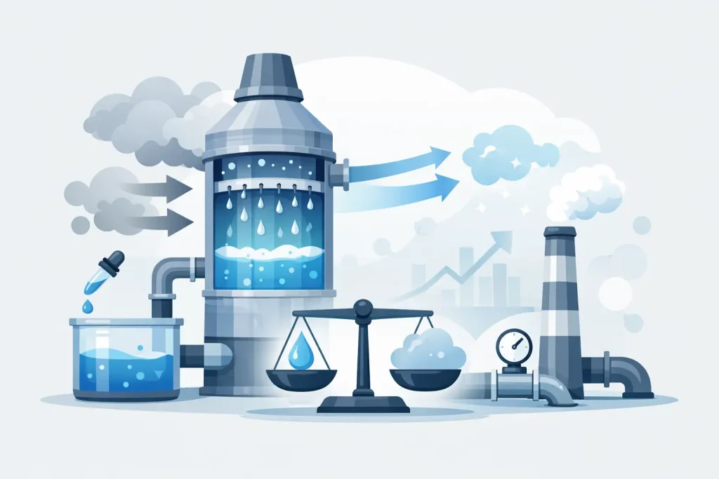 How to Calculate Scrubber Liquid to Gas Ratio