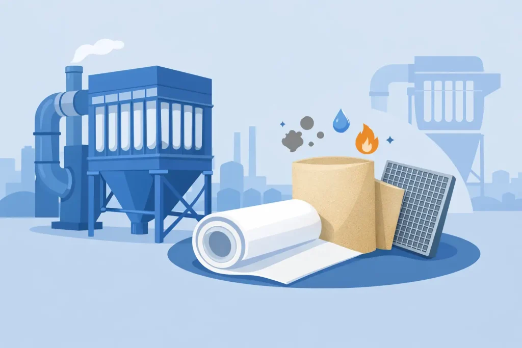How to Choose Filter Media for Baghouse