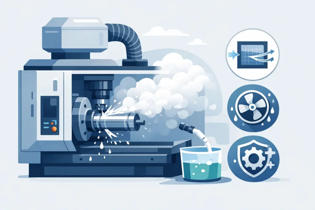 How to Reduce Oil Mist in Machining