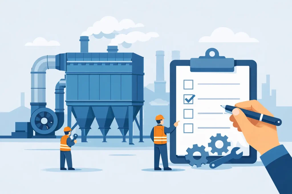 Baghouse Commissioning Checklist for Factories