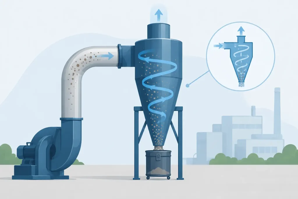 How to Size Cyclone Separators for Dust Control
