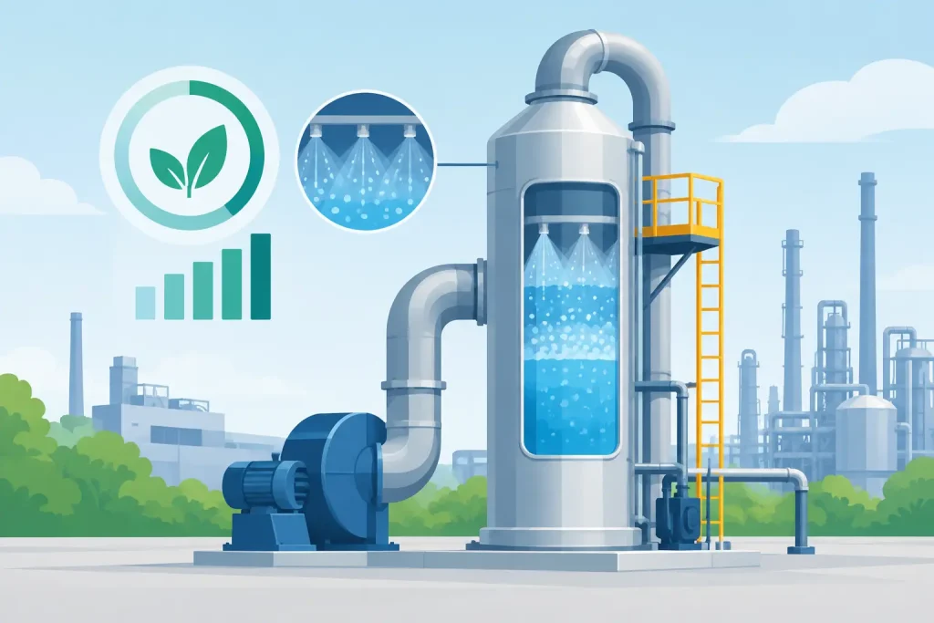 Scrubber Performance Review for Industrial Plants