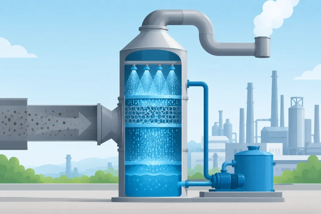 What Is a Wet Scrubber? Industrial Uses and Design